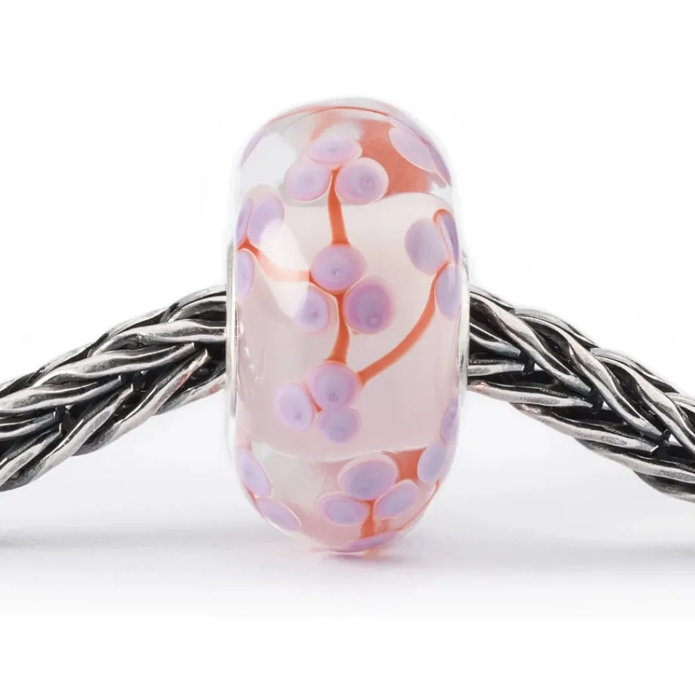 Gioielli In Acciaio|Gioielli Uomo<Trollbeads CHARM FIORI DI PESCO - TGLBE-20352