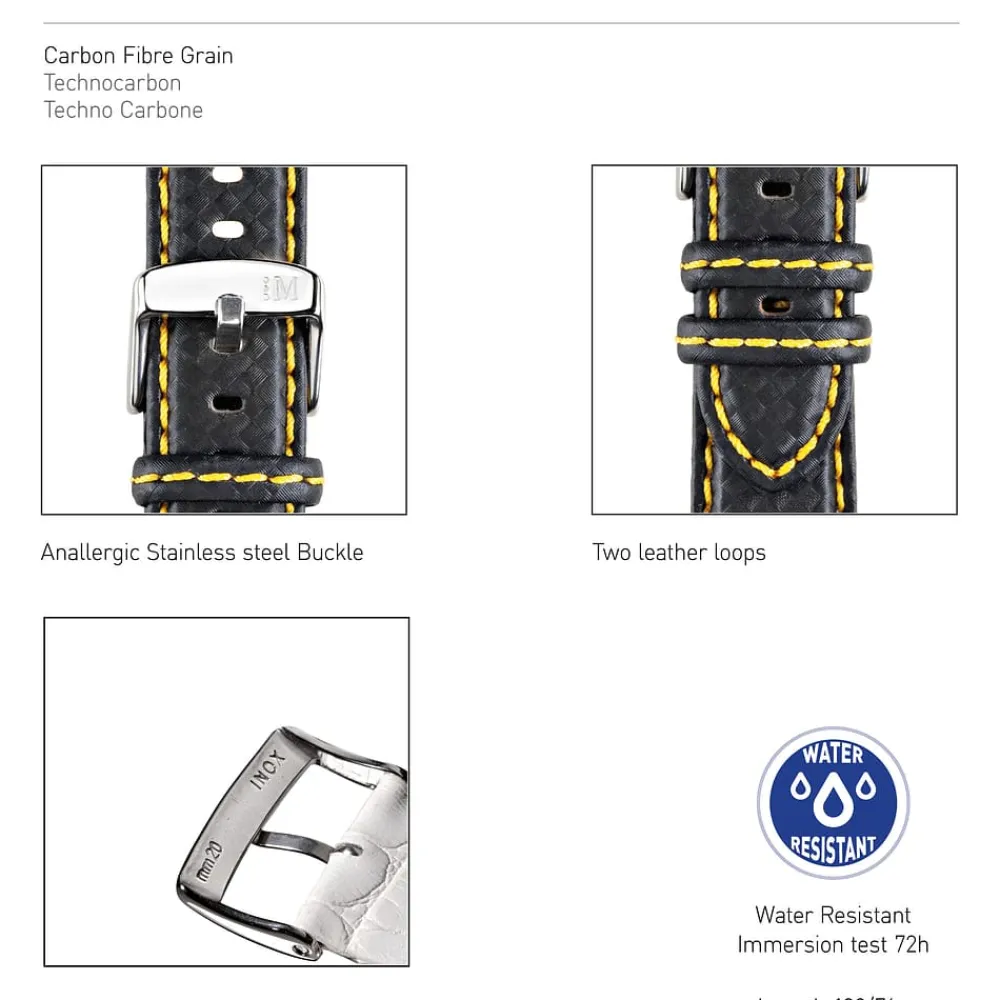 Orologi Uomo<Morellato straps CINTURINO SPORT-WATER RESISTANT - A01U3586977897CR20