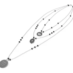 Collane|Gioielli In Acciaio<10 buoni propositi COLLANA CRYSTAL - BP.N9823/N