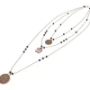 Collane|Gioielli In Acciaio<10 buoni propositi COLLANA CRYSTAL - BP.N9822RO/N