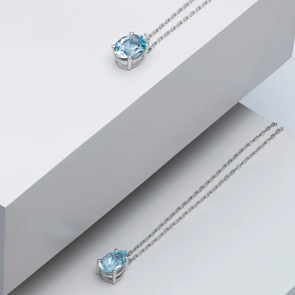 Collane|Gioielli Con Pietre Preziose<Bluespirit COLLANA ACQUAMARINA - P.20S410000900