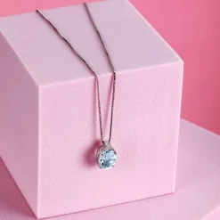 Gioielli Donna|Collane Con Diamanti<Bluespirit COLLANA ACQUAMARINA - P.20S410000500