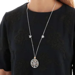 Collane In Acciaio|Collane<Bluespirit COLLANA ALBERO DELLA VITA - P.62P410000100