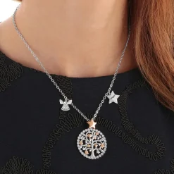 Collane In Acciaio|Collane<Bluespirit COLLANA ALBERO DELLA VITA - P.62P410000200
