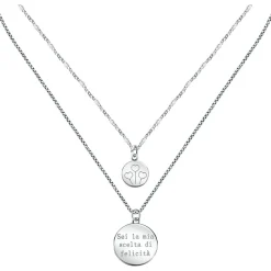 Collane In Acciaio|Collane Donna<Bluespirit COLLANA GOOD VIBES - P.31R510000200