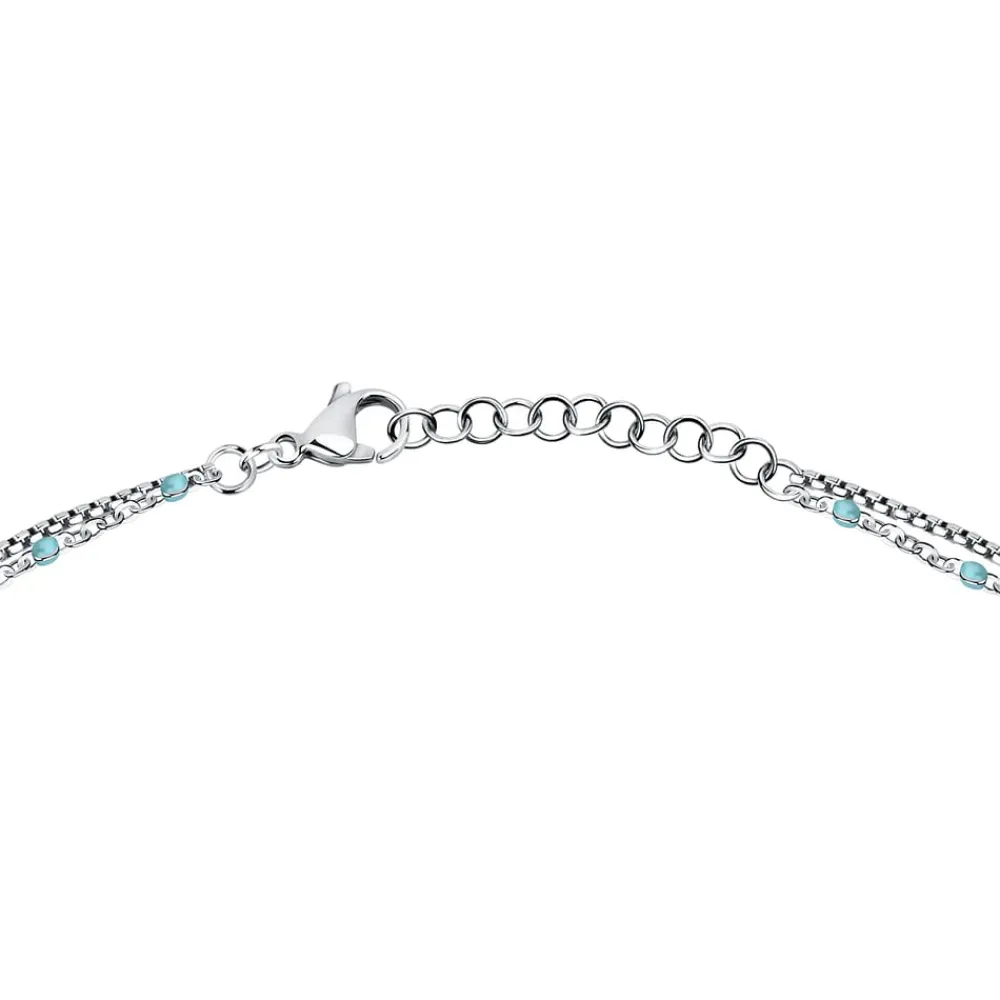 Collane In Acciaio|Collane Donna<Bluespirit COLLANA GOOD VIBES - P.31R510000400