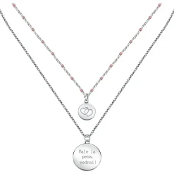 Collane In Acciaio|Collane Donna<Bluespirit COLLANA GOOD VIBES - P.31R510000300
