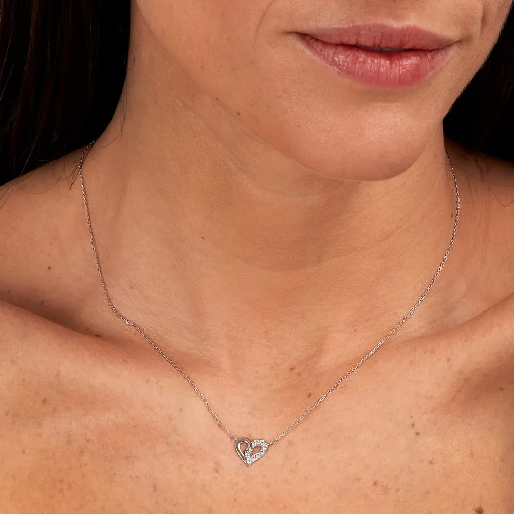 Gioielli Donna|Collane In Oro<Bluespirit COLLANA LOVE CRYSTAL - P.208E10000300