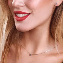 Collane Con Diamanti|Punto Luce<Bluespirit Collana Promessa d'amore - P.77A810000100