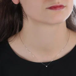 Gioielli Con Diamanti|Collane Con Diamanti<Bluespirit Collana Promessa d'amore - P.20B9B20000098NC