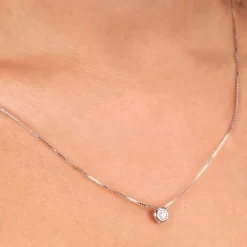 Gioielli Con Diamanti|Collane Con Diamanti<Bluespirit Collana Promessa d'amore - P.77C910001100