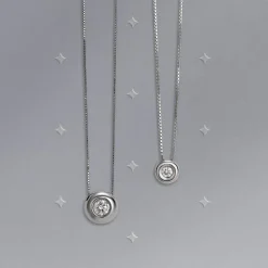 Gioielli Con Diamanti|Collane Con Diamanti<Bluespirit Collana Promessa d'amore - P.77C910001100