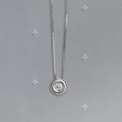 Gioielli Con Diamanti|Collane Con Diamanti<Bluespirit Collana Promessa d'amore - P.77C910001100
