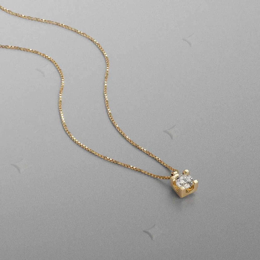 Gioielli Con Diamanti|Collane Con Diamanti<Bluespirit Collana Promessa d'amore - P.133110000200