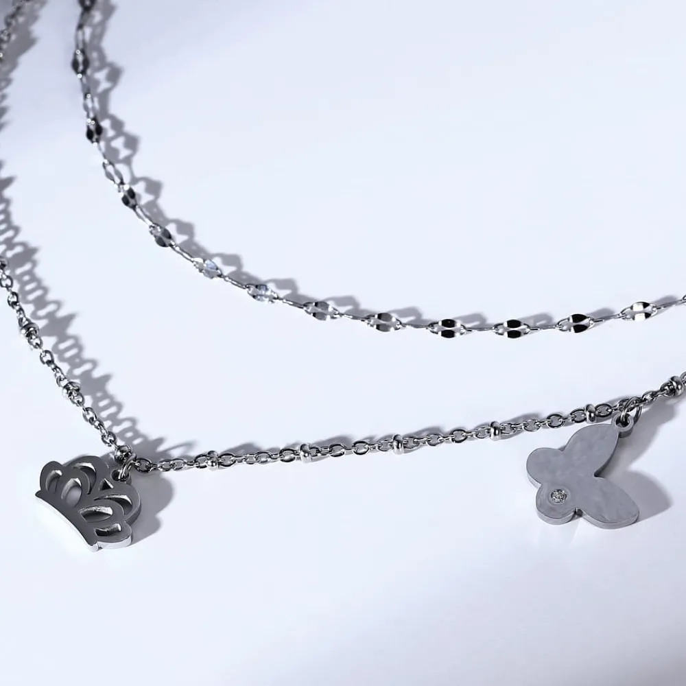 Gioielli Donna|Gioielli In Acciaio<Bluespirit COLLANA TRENDY - P.31T610001400