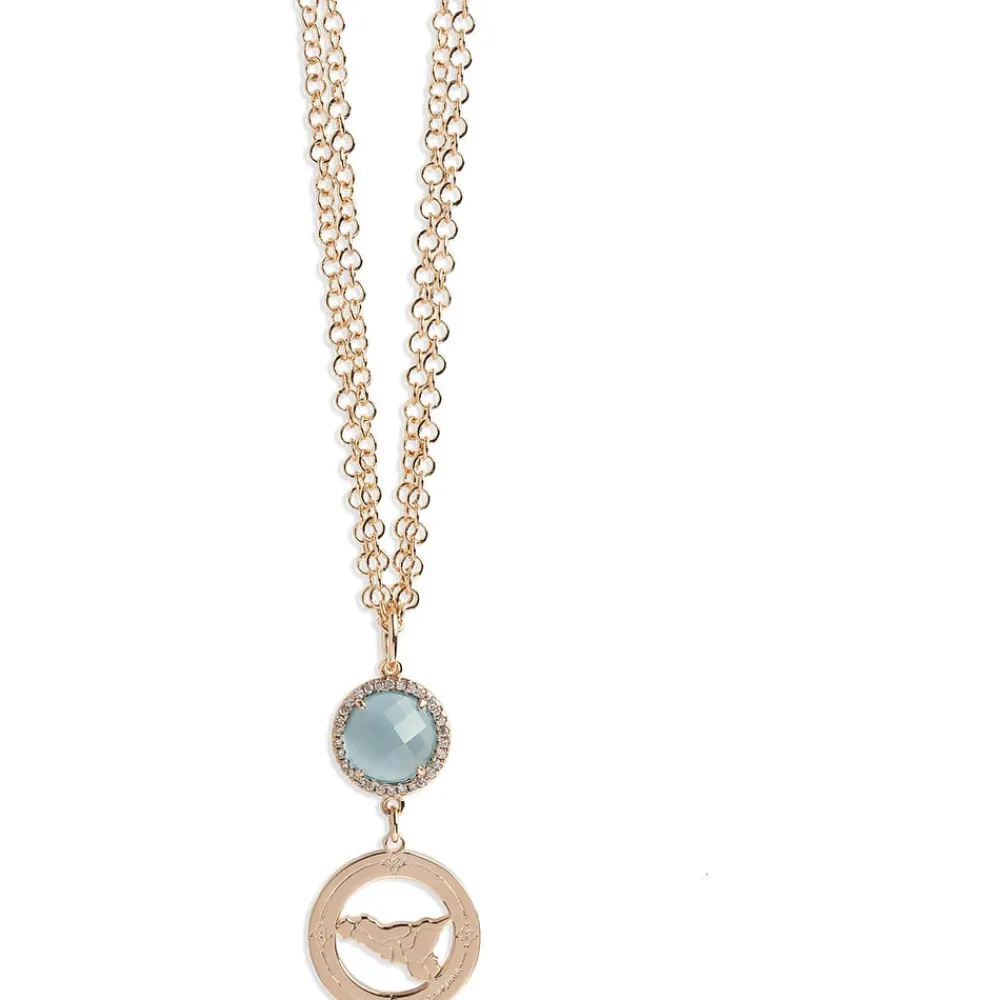 Collane|Gioielli In Acciaio<Camurrìa COLLANA CAMURRÌA BRILLOCCU - CJ.CL32T.4RA