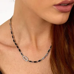 Collane|Gioielli In Acciaio<Karl Lagerfeld COLLANA CRYSTALS - KLAYC07