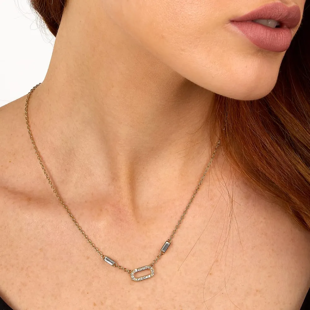 Collane|Gioielli In Acciaio<Karl Lagerfeld COLLANA CRYSTALS - KLAYC10