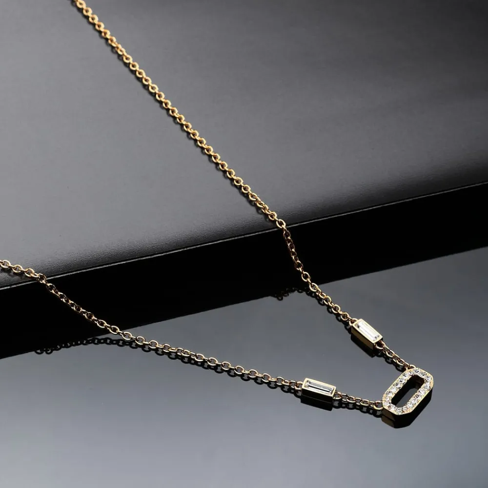 Collane|Gioielli In Acciaio<Karl Lagerfeld COLLANA CRYSTALS - KLAYC10