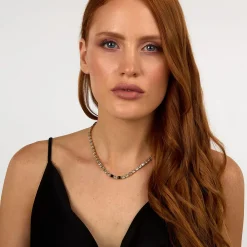 Collane|Gioielli In Acciaio<Karl Lagerfeld COLLANA CRYSTALS - KLAYC04
