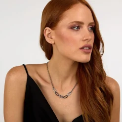 Collane|Gioielli In Acciaio<Karl Lagerfeld COLLANA CRYSTALS - KLAYC14
