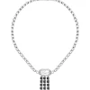 Collane|Gioielli In Acciaio<Karl Lagerfeld COLLANA CRYSTALS - KLAYC02