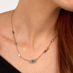Collane|Gioielli In Acciaio<Karl Lagerfeld COLLANA CRYSTALS - KLAYC09