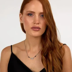 Collane|Gioielli In Acciaio<Karl Lagerfeld COLLANA CRYSTALS - KLAYC11