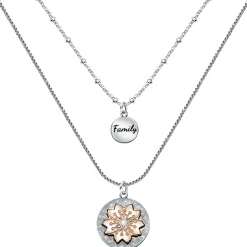 Collane In Acciaio|Gioielli Donna<La Petite Story COLLANA FAMILY - LPS10ASF02