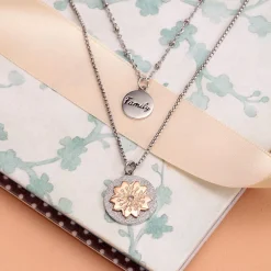 Collane In Acciaio|Gioielli Donna<La Petite Story COLLANA FAMILY - LPS10ASF02