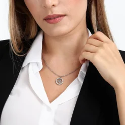 Collane|Gioielli In Acciaio<La Petite Story COLLANA FAMILY - LPS10ASF08