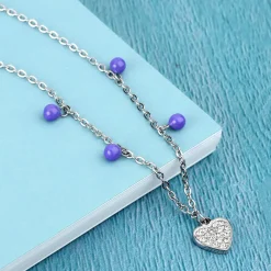 Collane|Gioielli In Acciaio<La Petite Story COLLANA LOVE - LPS10ASD16