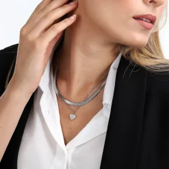 Collane|Gioielli In Acciaio<La Petite Story COLLANA LOVE - LPS10ASD19