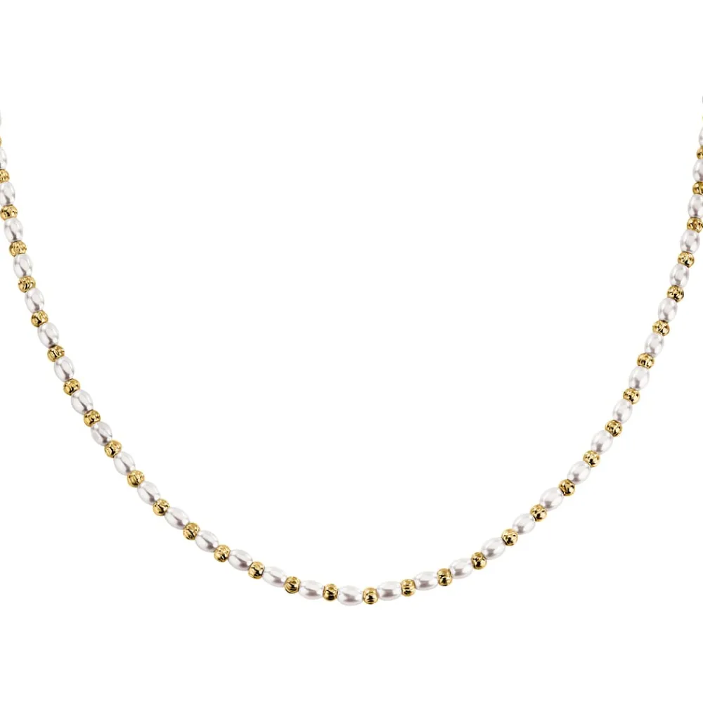 Collane|Collane In Acciaio<La Petite Story COLLANA PEARL - LPS10AZA07