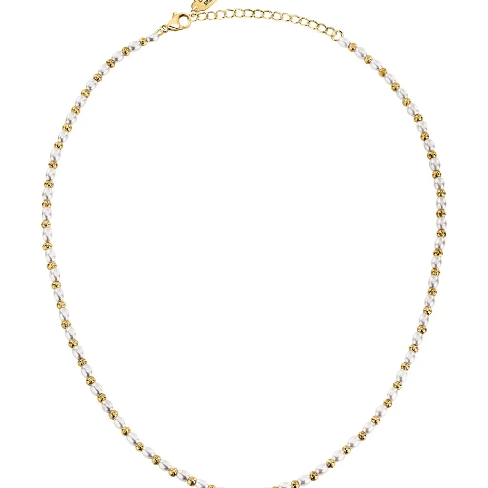 Collane|Collane In Acciaio<La Petite Story COLLANA PEARL - LPS10AZA07
