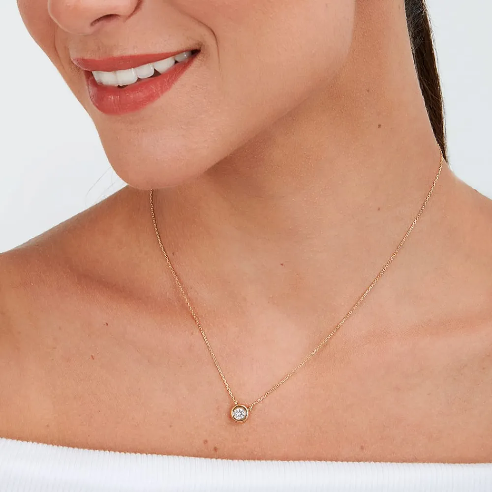 Collane|Gioielli Con Diamanti<Live Diamond COLLANA CLASSIC DIAMOND - LDY030136I