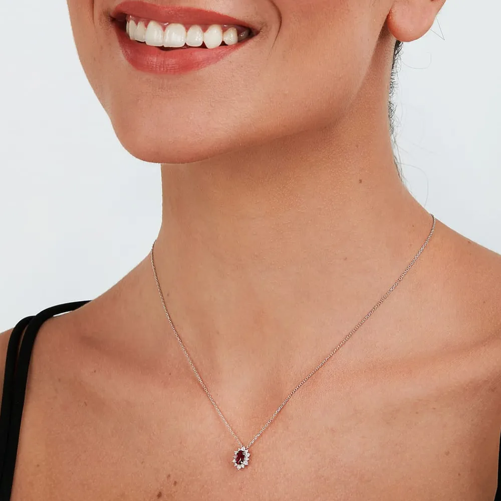 Collane|Gioielli Con Pietre Preziose<Live Diamond COLLANA CLASSIC GEM STONE - LDW050155