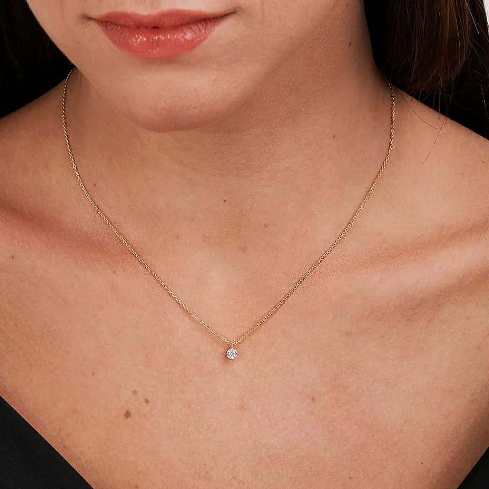 Collane|Gioielli Con Diamanti<Live Diamond COLLANA CLASSIC DIAMOND - LDY015127
