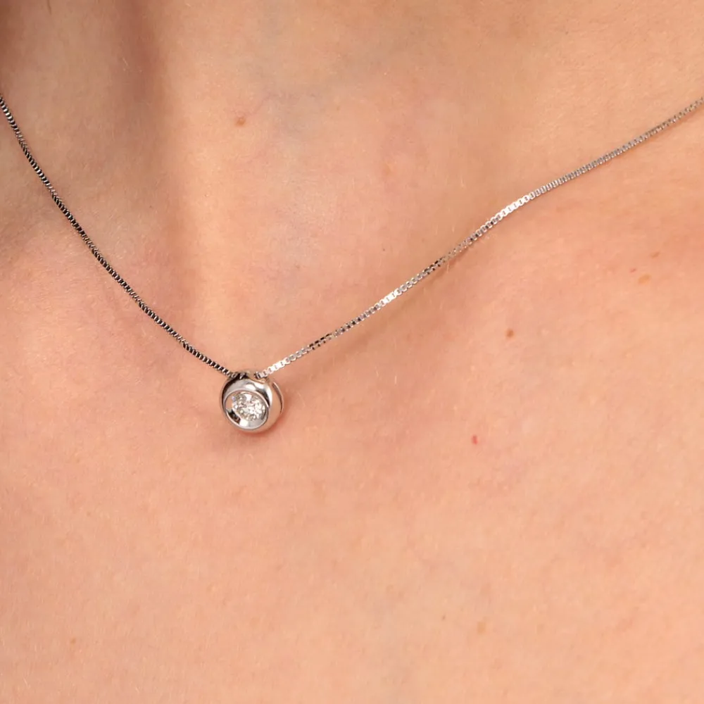 Punto Luce<Live Diamond Collana - LD01008