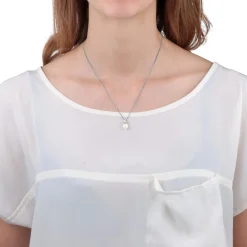 Gioielli In Argento|Collane<Morellato COLLANA PERLA ESSENZIALE - SANH02