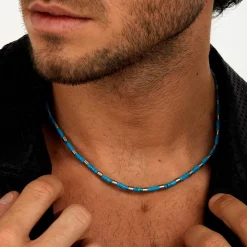 Gioielli In Acciaio|Gioielli Uomo<Morellato COLLANA PIETRE - S1730