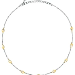 Gioielli In Acciaio|Collane<Trussardi COLLANA T-DESIGN - TJAXA11