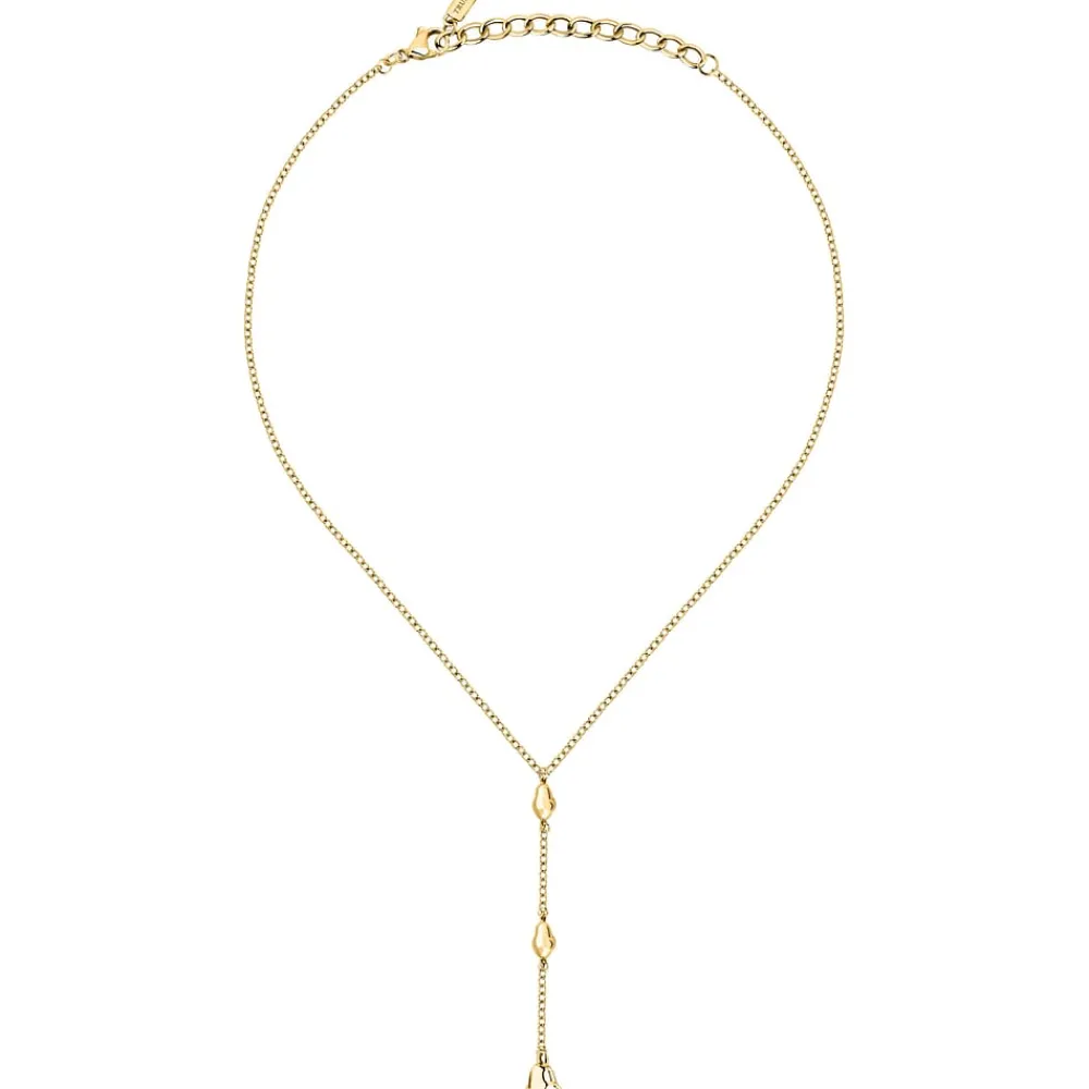 Gioielli In Acciaio|Collane<Trussardi COLLANA T-DESIGN - TJAXA09