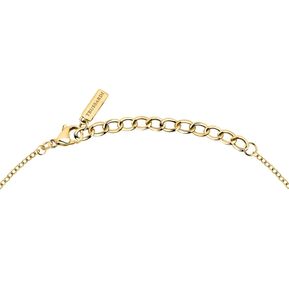 Gioielli In Acciaio|Collane<Trussardi COLLANA T-DESIGN - TJAXA09