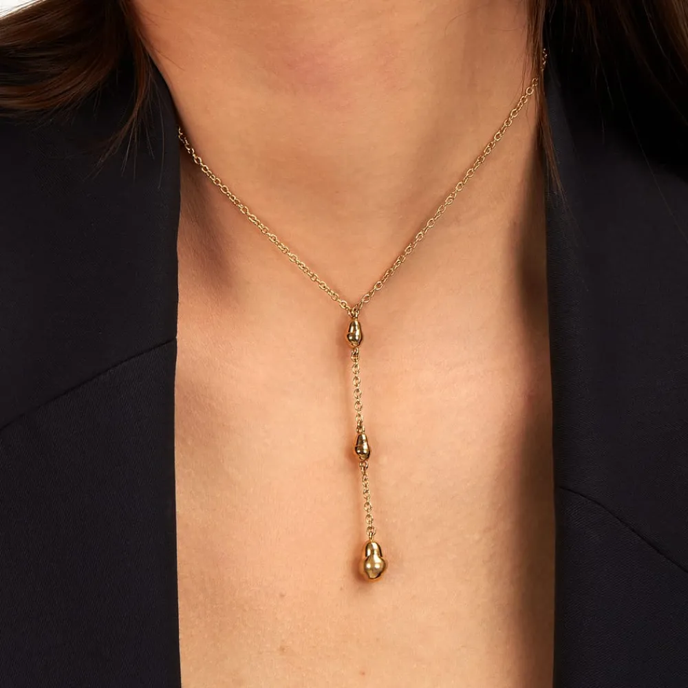 Gioielli In Acciaio|Collane<Trussardi COLLANA T-DESIGN - TJAXA09