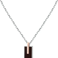 Collane In Acciaio|Collane Uomo<Trussardi COLLANA T-LEATHER - TJAXZ14