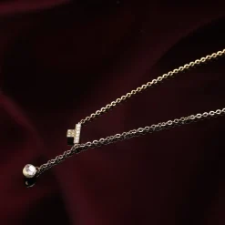 Gioielli Donna<Trussardi COLLANA T-LOGO - TJAXC07