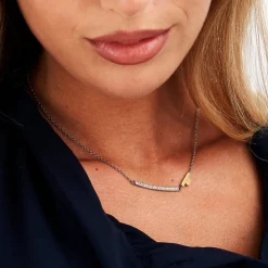 Gioielli Donna<Trussardi COLLANA T-LOGO - TJAXC05