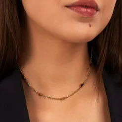 Gioielli In Acciaio|Collane In Acciaio<Trussardi COLLANA T-LOGO - TJAXC63