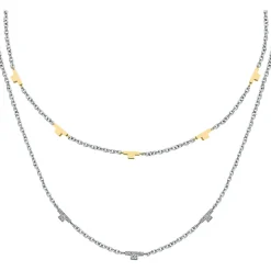 Gioielli In Acciaio|Collane In Acciaio<Trussardi COLLANA T-LOGO - TJAXC62